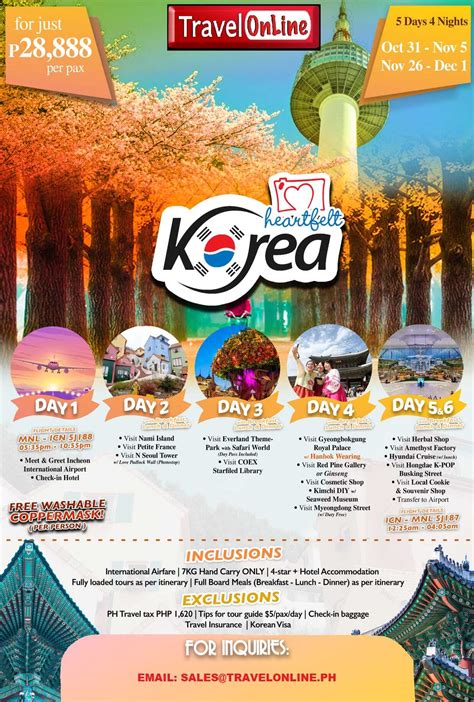 South Korea Tours and Packages Trips 2024